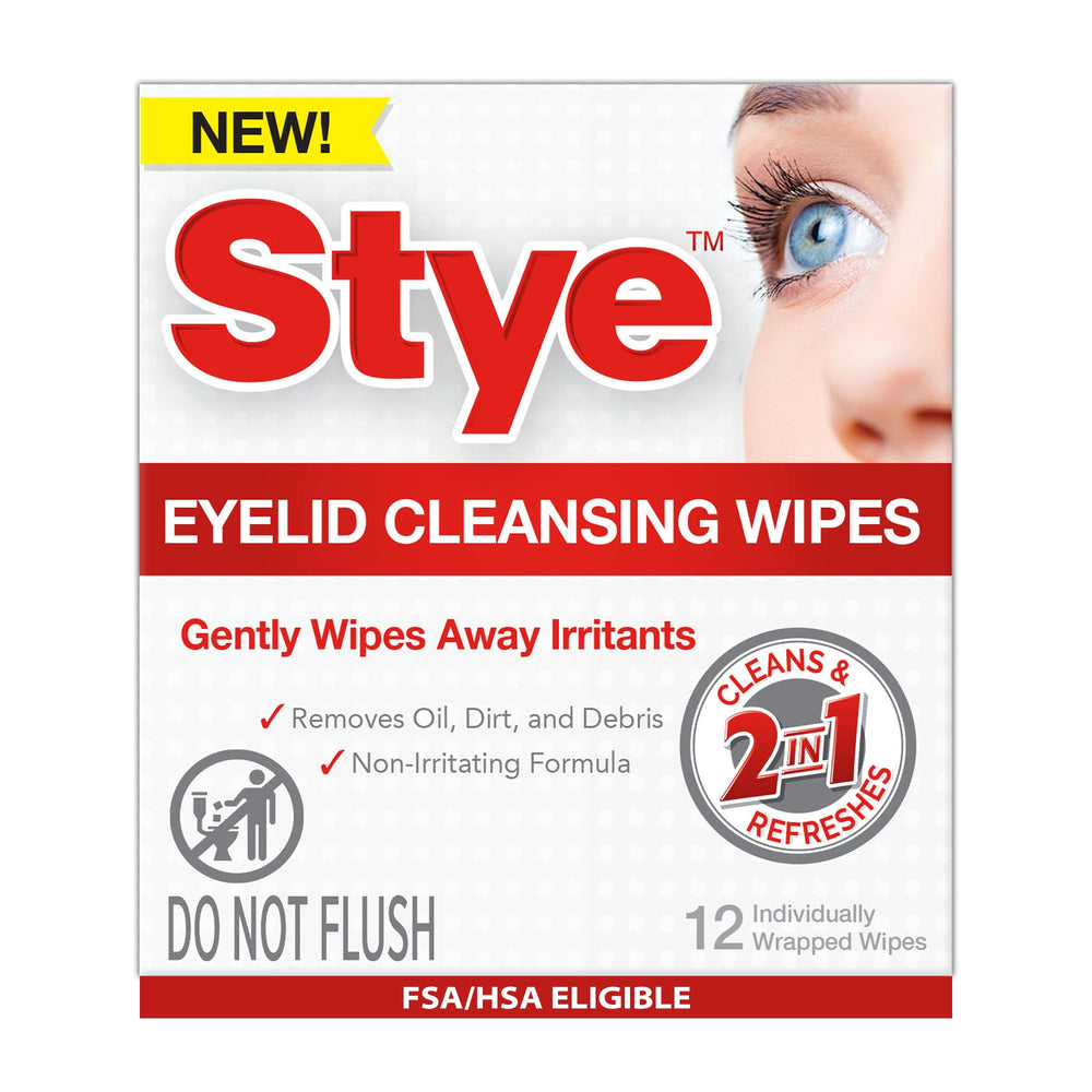 Stye front packaging showing product and count for quick identification and trust