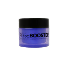 Style Factor front jar showing label and compact travel size benefit
