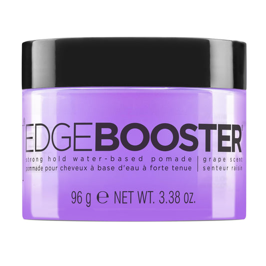 Style Factor front jar showing label and grape scent, promotes clear product identity