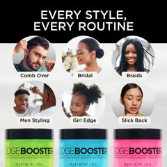 Style Factor used in salon-styled hair showcasing long-lasting glossy finish