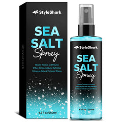 StyleShark front packaging showing bottle and label, promotes quick styling