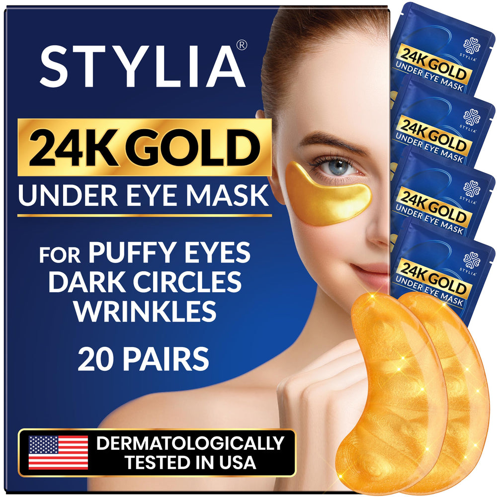 Stylia front packaging showing 20 pairs and benefits