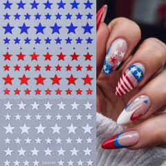STZPRONAIL tweezers placing a star sticker on nail, fast professional application