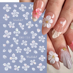 STZPRONAIL butterfly and tulip detail highlighting colorful design clarity