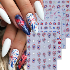 STZPRONAIL fireworks motif detail highlighting texture and vivid color benefit