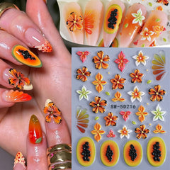 STZPRONAIL decal applied on gel nail during application demonstrating easy placement