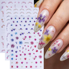 STZPRONAIL stickers applied on gel nail, showing smooth adhesion benefit