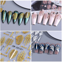 STZPRONAIL lifestyle shot of party manicure showcasing gothic nails for event styling