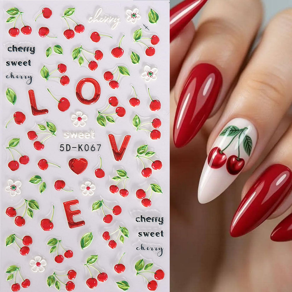 STZPRONAIL stickers applied on gel polish, professional-looking manicure instantly