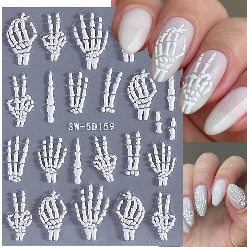 STZPRONAIL stickers applied on natural nails demonstrating easy adhesion and finish