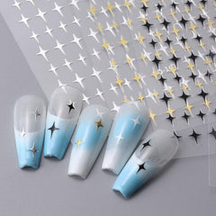 STZPRONAIL stars used on toenail highlighting suitability for pedicures