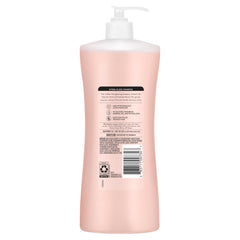 Suave travel-friendly bottle in toiletry bag showing on-the-go convenience benefit