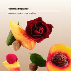 Suave keratin bottles in hand to show 12.6 oz scale and portability
