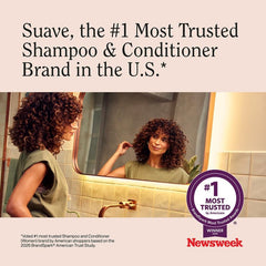 Open Suave keratin bottle cap dispensing product for easy use