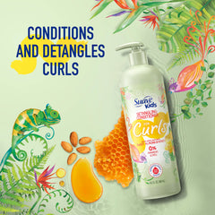 Suave pump close-up highlighting child-safe dispenser and convenient use