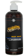 Suavecito 16 oz front bottle showing original fragrance and branding for easy identification