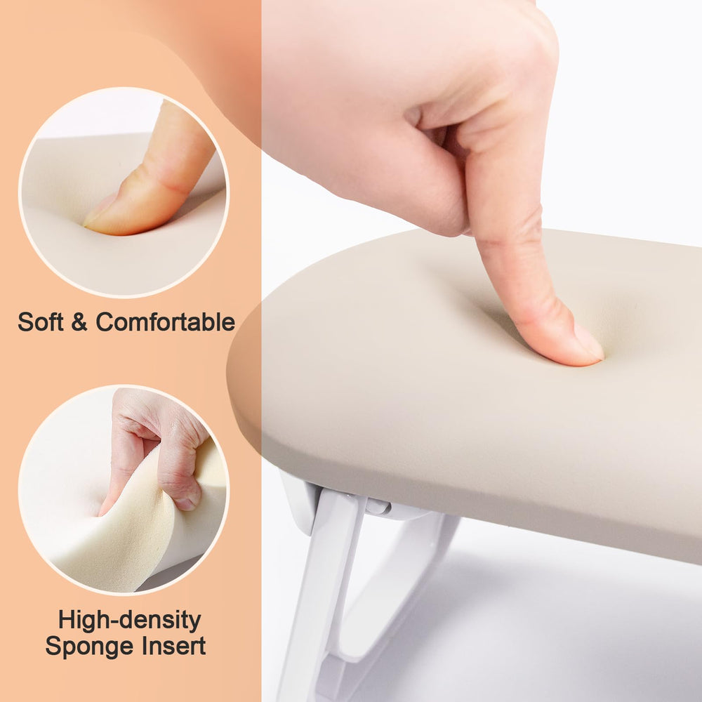 SUBAY arm rest paired with table mat offering stability and anti-slip support