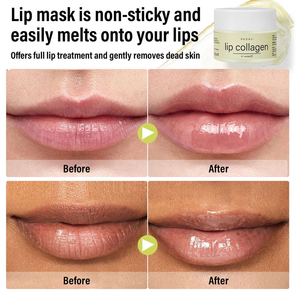 SUDAJI silicone lip brush included demonstrating precise and hygienic application