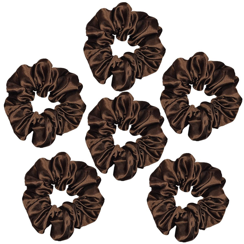 Sufermoe scrunchie beside wrist and ruler showing 4.5 inch size for reliable fit on various hair types
