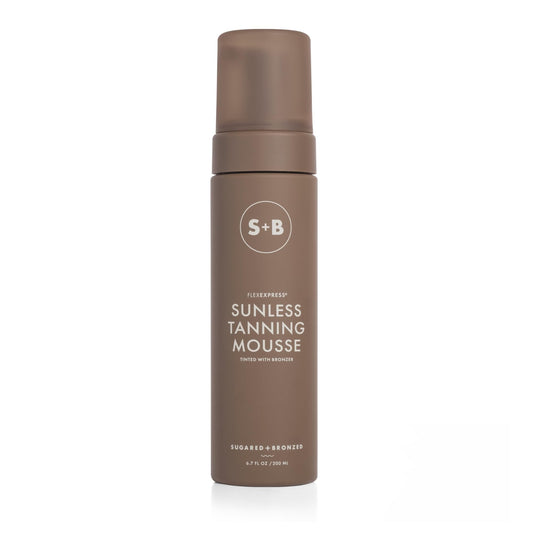 SUGARED + BRONZED front packaging showing compact travel-friendly bottle