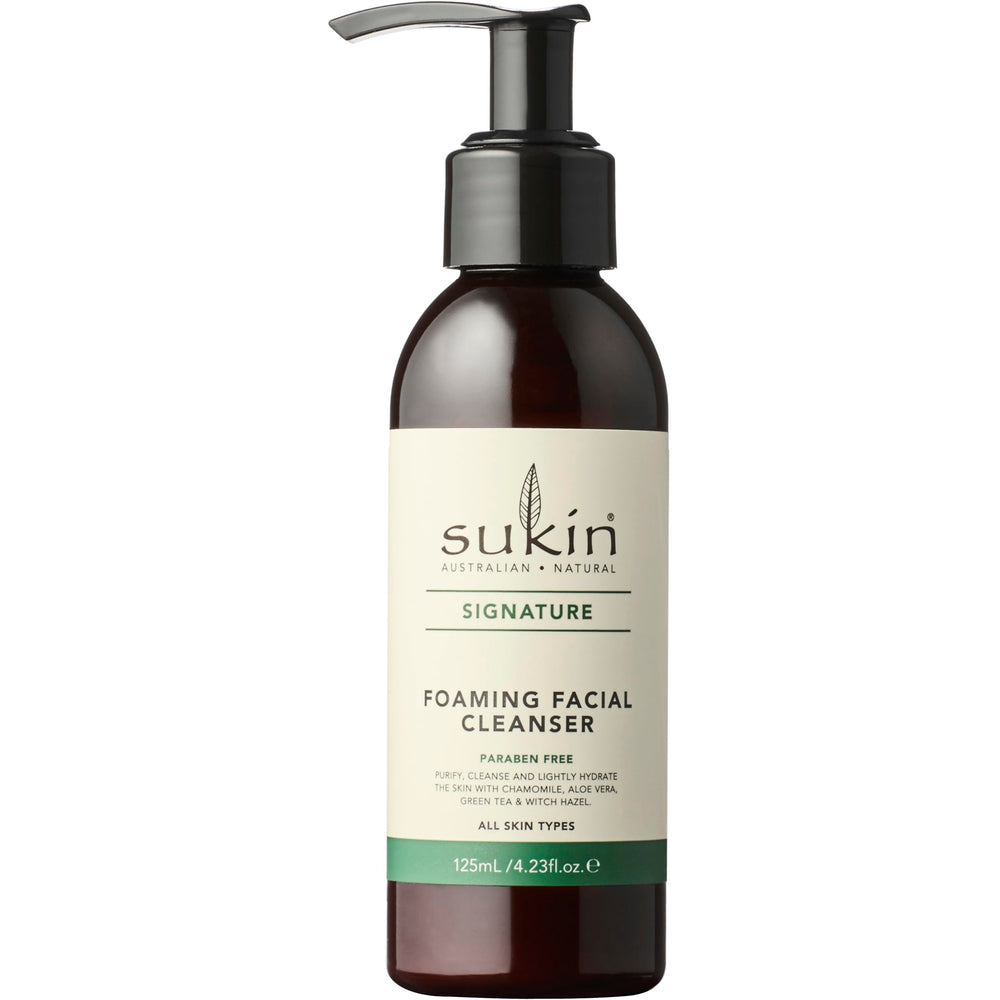 Sukin bottle front view showing product name and calm benefits