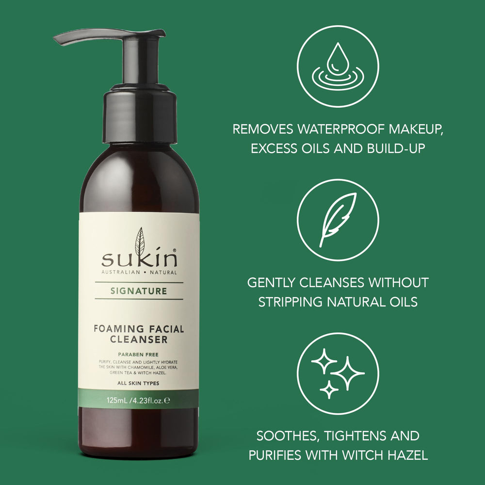 Sukin 4.23 oz bottle next to ruler showing true size