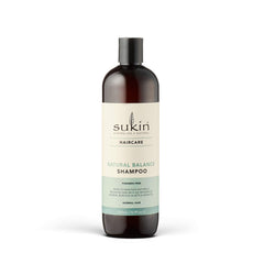 Sukin bottle front view showing label and clean-ingredient branding benefit