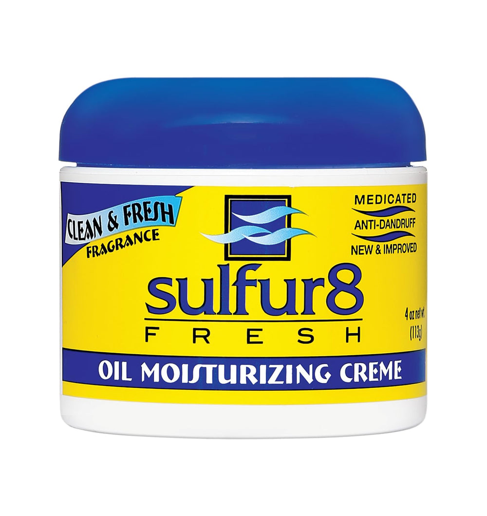 SULFUR8 front jar view showing label and size, clear product identification and benefits