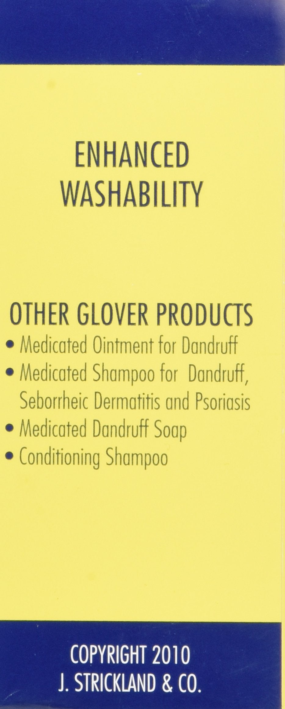 SULFUR8 Glovers texture close-up highlighting creamy sulfur formula