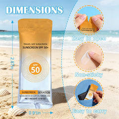 Applying Sulily sunscreen to face demonstrating non-greasy finish