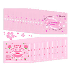 Sulily front box open showing 30 pink collagen masks and gift-ready presentation