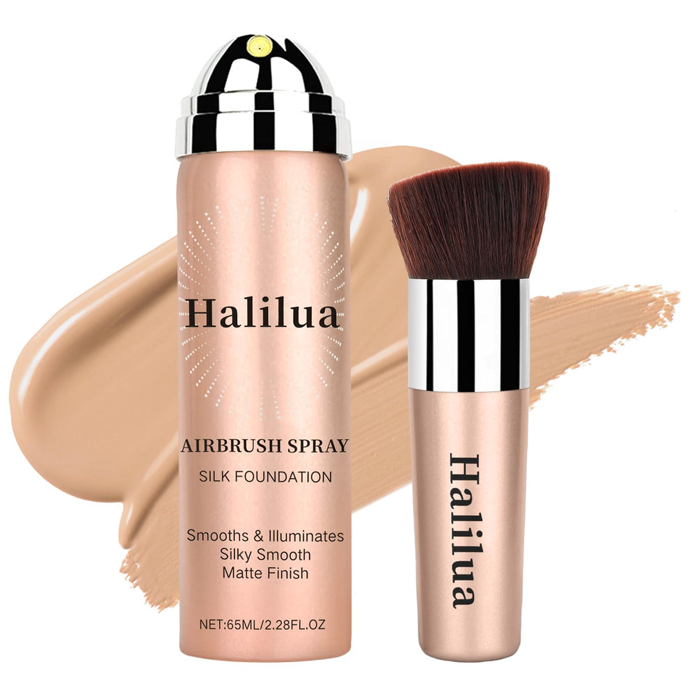 Sulily front packaging spray 02#Beige showing product and shade for quick selection