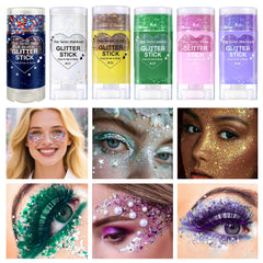 Sulily parade-ready lifestyle shot with family wearing patriotic glitter for event-ready looks