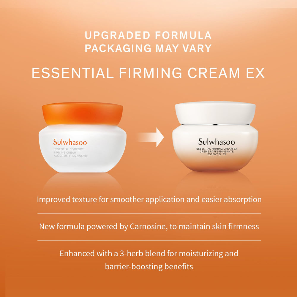 Sulwhasoo jar in hand for scale illustrating compact 2.53 fl oz size for travel