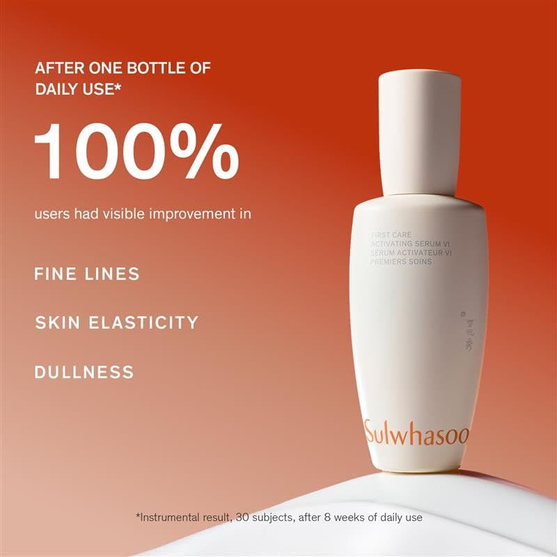 Sulwhasoo lightweight serum texture on hand for fast absorption benefit