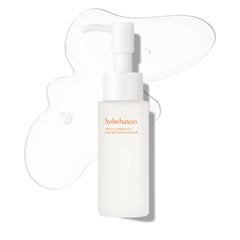 Sulwhasoo bottle front view showing brand and gentle oil cleanser, lightweight hydration benefit