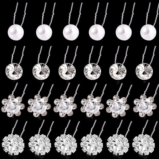 SUMAJU front packaging display showing full 40-piece bridal set and styles, elegant presentation benefit