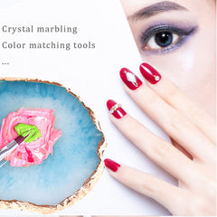 SUMAJU palette in use with brushes demonstrating precise color blending