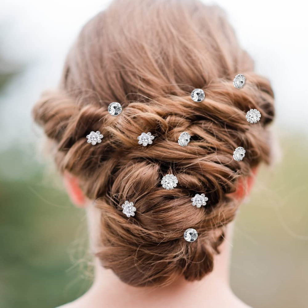 SUMAJU lifestyle photo of a bride wearing clips to show finished look and photo-ready polish benefit