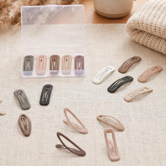 SUMAJU oval 2-inch clip close-up showing smooth rounded finish