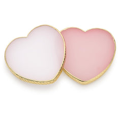 SUMAJU pink and white palettes front view showing elegant agate look and practicality