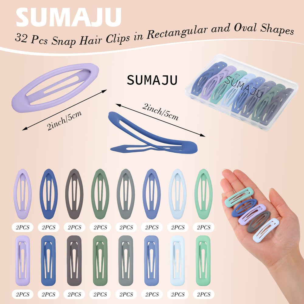 SUMAJU rectangular clip close-up highlighting sturdy metal and secure grip