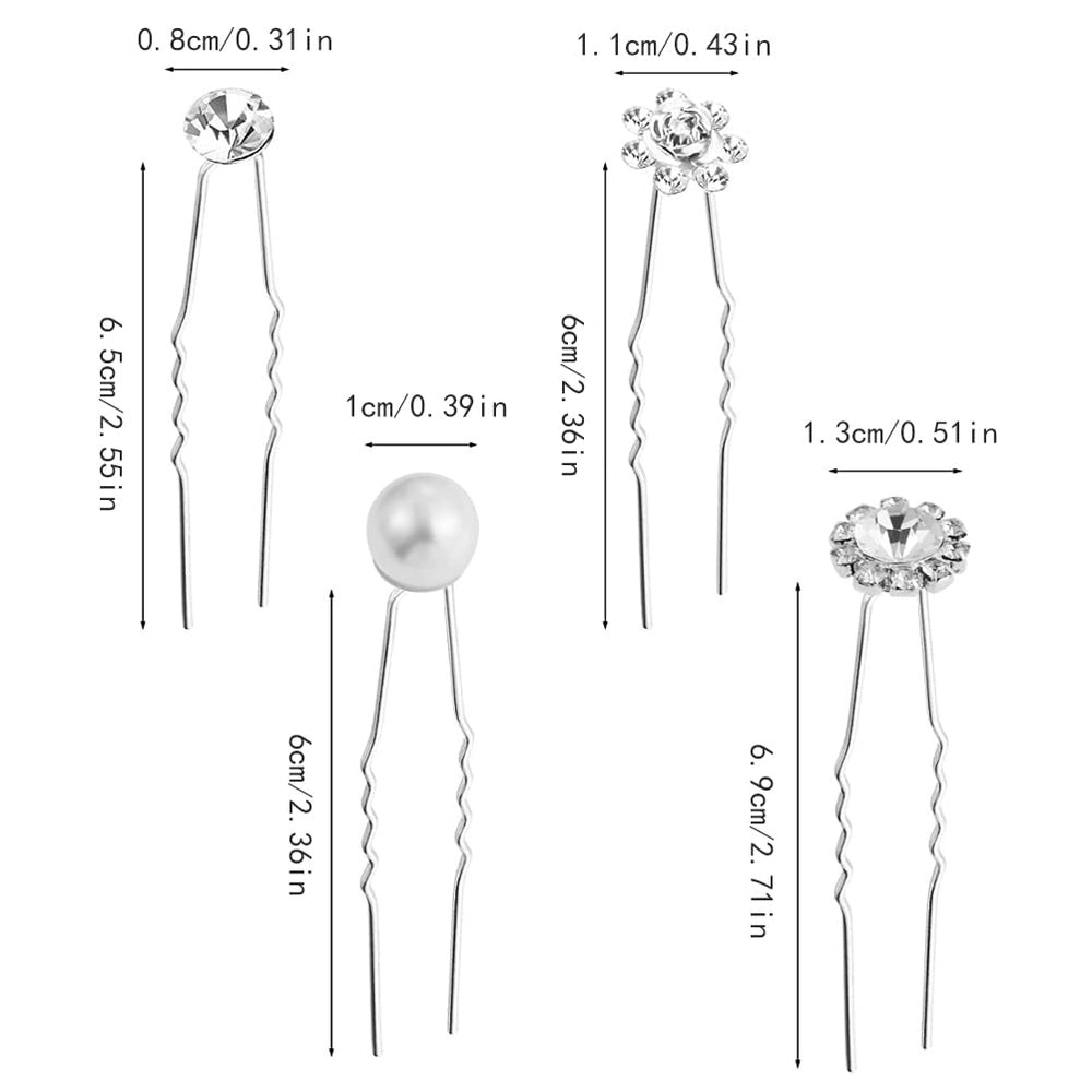 SUMAJU side view of U-shape pin showing metal frame and grip for secure hold benefit