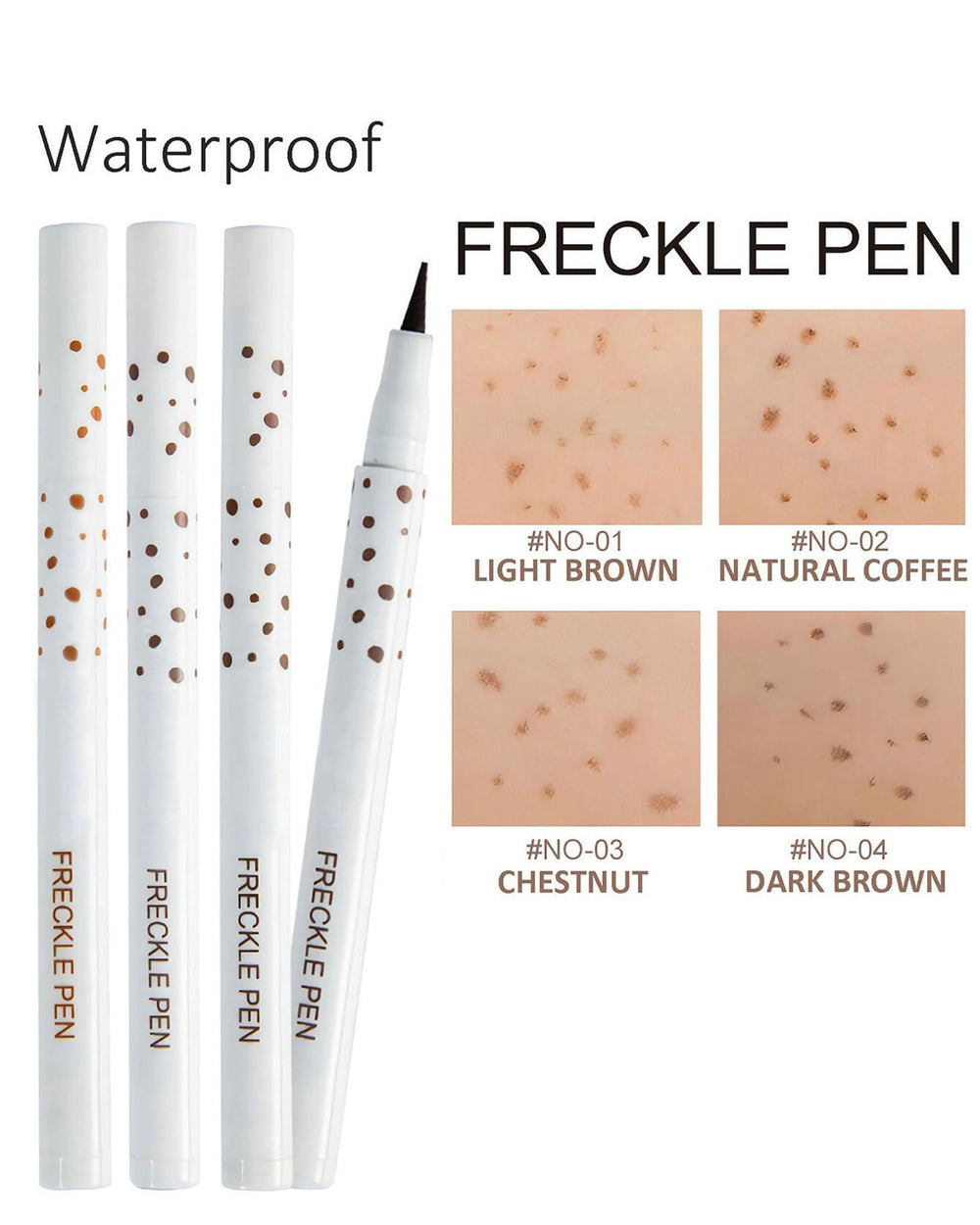 SUMEITANG felt-tip close-up highlighting fine tip for precise freckle dots
