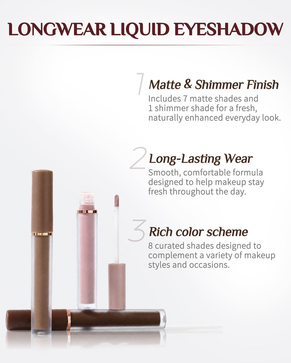 SUMEITANG shimmer shade swiped on skin adding subtle reflective dimension