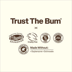 Sun Bum Bonfire texture closeup illustrating creamy, moisturizing finish