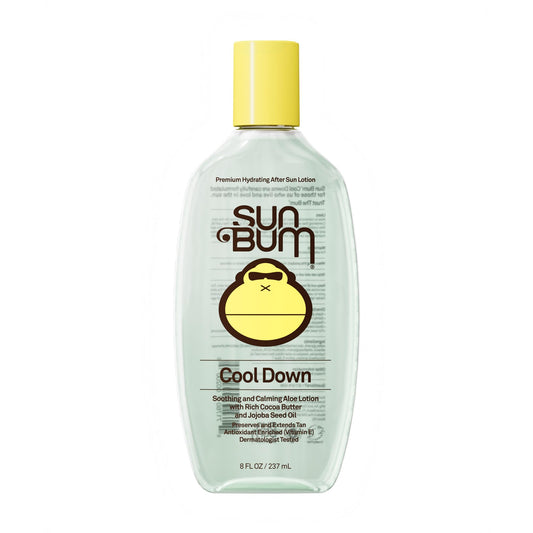 Sun Bum Cool Down front tube showing label and size for easy identification and quick use