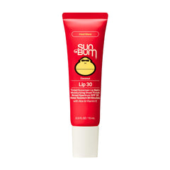 Sun Bum front packaging showing SPF 30 and tinted lip balm benefits