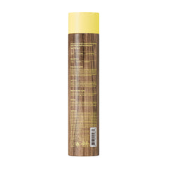 Sun Bum product label highlighting banana and coconut ingredients for nourishment