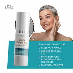SUN COAST SCIENCES ingredients label focused view emphasizing high quality formulation
